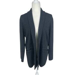 J.Crew Merino Wool Blend Cardigan Sweater Blazer Size XS Minimalist Classic